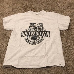 Grey gildan unisex (M) Highschool football shirt.